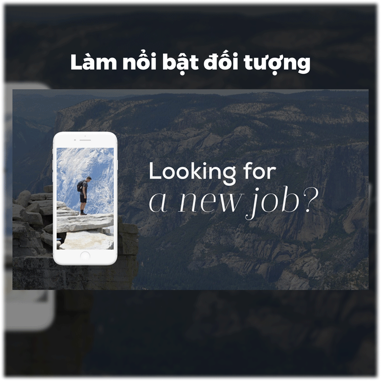Powerpoint hiệu ứng làm nổi bật đối tượng